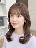 ミュージアム(MUSEUM)&nbsp;ミディアムスタイル/フェミニン/透明感カラー