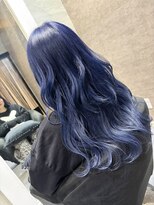 レコルト(RECOLTE)&nbsp;高発色★ネイビーブルー×韓国風ロング