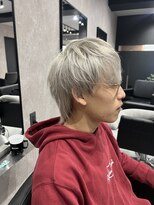 リル(RiLU)&nbsp;メンズホワイトベージュ