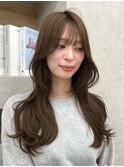 【藤田真由】レイヤーカット ブリーチなし