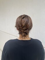 リーナ ビューティガーデン(LiNA BeautyGarden) ふわふわシニヨンヘアセット