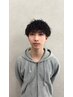 ☆RIKITO限定☆メンズカット+選べるパーマ+トリートメント¥8800