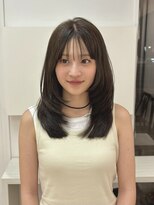 ビーハイブ 仙台駅前店(Behive)&nbsp;ロング×レイヤー×オリーブカラー