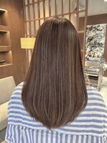 オーガニックトリコ 所沢(organic+tricot)&nbsp;40代50代◎夏カラー◎大人細めブランジュハイライト×ロング