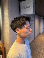 フィルム(FiLMs)&nbsp;メンズショート/アップバング/ソフトツーブロック