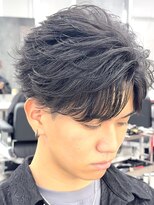 メンズサロン EIGHT MEN 吉祥寺北口店【エイトメン】【10月2日OPEN（予定）】&nbsp;フェザーパーマ/ホワイトブロンド/ニュアンスパーマ/眉毛/吉祥寺