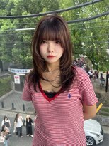 インク サカエ(inq sakae)&nbsp;ハッシュカット/ダークブラウン/艶髪