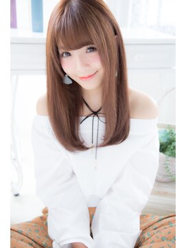 アンジュ ヘアー(Ange hair) アンジュヘアー　大人かわいい　ワンカールスタイル