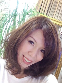 ヘアーサロン 謙 ジャパン(Hair Salon japan)の写真/ダメージレスで薬品臭さがない《コスメパーマ》＋自慢の彫刻のようなカット技術でふわりと優しいSTYLEへ★