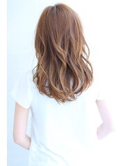 ハイトーンハニーヘアウェーブ