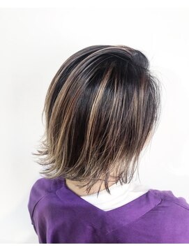 ハビット (habitt) 【habitt】ショートバレイヤージュ☆