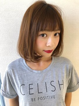 ロンド 表参道店(Lond) 【津賀雅也】大人可愛いミニマムボブ で3Dカラー♪