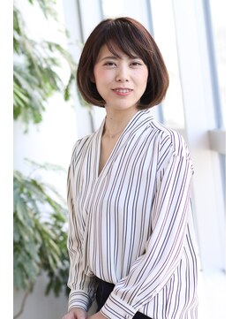 キッカ 松ヶ丘店(CHICCA) ひし形シルエットボブ