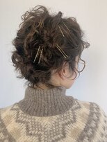 マグノリア オモテサンドウ(MAGNOLiA Omotesando)&nbsp;おくれ毛まで可愛いアレンジの似合うショートパーマ・・・HINATA