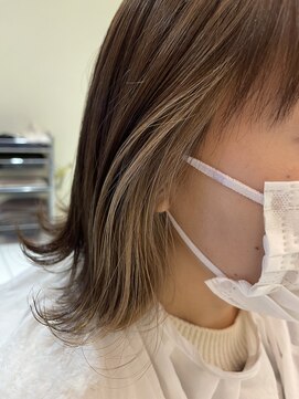 リコ ヘアアンドリラクゼーション 名駅店(LICO HAIR＆RELAXATION) イヤリングカラー　名古屋駅/名駅