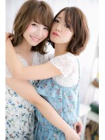 ミック 日暮里店(miq)&nbsp;トレンド感ある旬顔☆★大人かわいいモテ髪こなれヘアb1