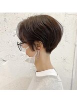 レンク(LENC)&nbsp;Coast.刈り上げショート×センターパート×ハンサムショート