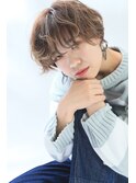 シアーベージュのフレンチショート