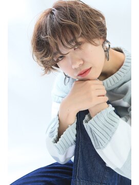 パース 横浜(PERS) シアーベージュのフレンチショート