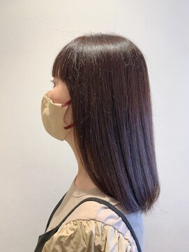 ヘア アンド フェイス トコ(Hair&Face toco) 【2024年冬】ミディアムストレートでスタイリング自由自在