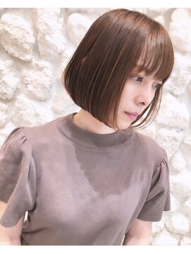 モアナ バイ ヘッドライト 二俣川店(Moana by HEADLIGHT) Moana【二俣川】#ボブ#ベージュブラウン#20代30代40代50代