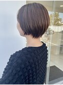 丸みマッシュショート