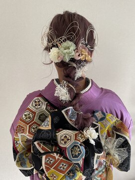 シキ(C key) ヘアセット 水引き