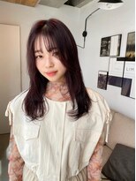 ラヴィズム(LUVISM)&nbsp;韓国ヘアー顔周りレイヤーおくれ毛前髪万代新潟