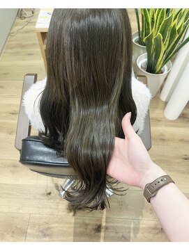 カフーヘアーターチ(Cafu hair Tachi) *赤みゼロ!!オリーブカラー
