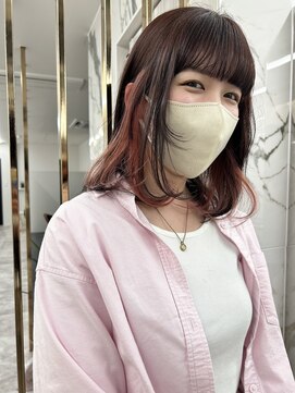 エトワール(ETOILE) インナーカラー×ピンク