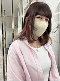 インナーカラー×ピンク