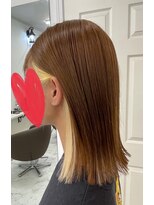 サロンドノア(Salon de NoA)&nbsp;ミディアムボブ×インナーブリーチ
