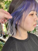 ヤード 藤沢(YARD)&nbsp;インナーカラー×ラベンダーカラー×ホワイト【藤沢駅/藤沢】