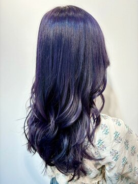 アトリア 横浜(Atria) 色落ち綺麗なダークラベンダー
