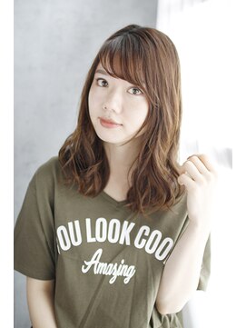 シュシュット(chouchoute) ワンレンボブルフ小顔ネビージュブリーチ縮毛矯正黒髪質改善/009