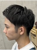 スパイキーショート/ジェットモヒカン/ショートバング/men's