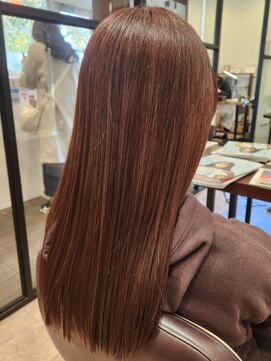 アットウィルヘアー(at will hair) アプリコットブラウン・ストレート