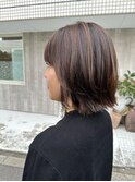 #ローライト#レイヤー#ボブ#くびれ#髪質改善