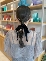 リル 新浜店(LiL)&nbsp;編みおろしアレンジ葭本5