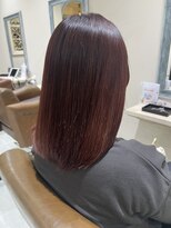 フレーム へアアンドトリートメント 天王寺北口店(FRAME)&nbsp;ブリーチ無しで作るチェリーレッド