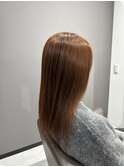 【ブリーチなしオレンジブラウン】