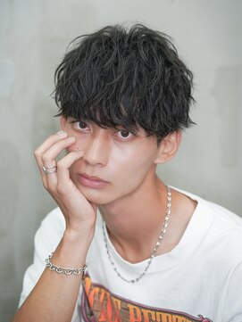 メンズヘアセンス 渋谷(MEN'S HAIR SENSE) ニュアンスパーマ/韓国マッシュ/ダークアッシュ/ベリーショート