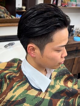 ルームフォーガイズ(Room for guy's)の写真/バシッと男らしく☆フェード、スキンフェードの高い技術力が得意！今までにない自分をご提案！