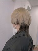 マッシュウルフヘアー