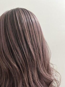 エニー ココ ヘアー(ANY.coco HAIR) pink greigu × バレイヤージュ☆