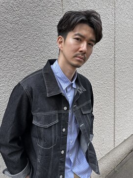 ロンドアベニール 北千住(Lond avenir) スパイキーショートニュアンスパーマスペインカールメンズ北千住