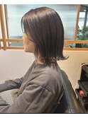 ホワイトグレージュ/デジタルパーマ/チェリーブラウン/西池袋