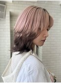エンドカラー×ニュアンスピンク