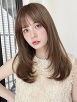 ローネス ギンザ(LONESS ginza)&nbsp;酸性ストレート/ストレートパーマ/透明感カラー/くすみベージュ