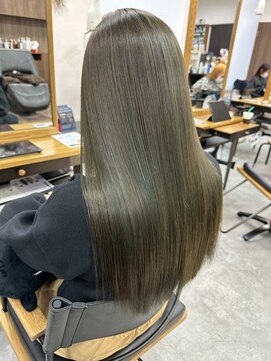 アミリー ひたち野うしく店(Amily) ワンカラーダブルカラーケアブリーチケアカラー